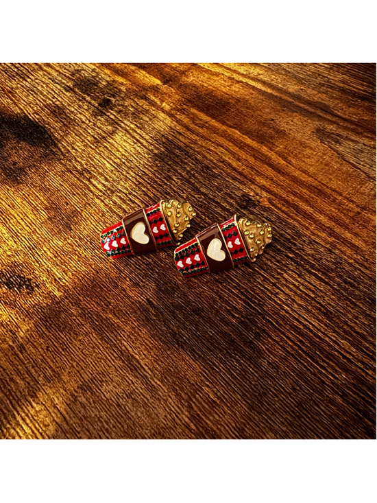 sugarfix Jewelry - Sugarfix by BaubleBar Christmas Hot Cocoa Earrings | NWOT